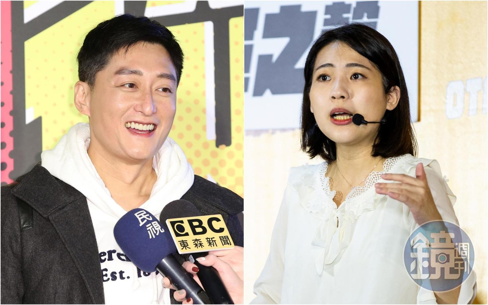柯宇綸(左)怒告徐巧芯(右)公然侮辱、加重誹謗。(本刊資料照)