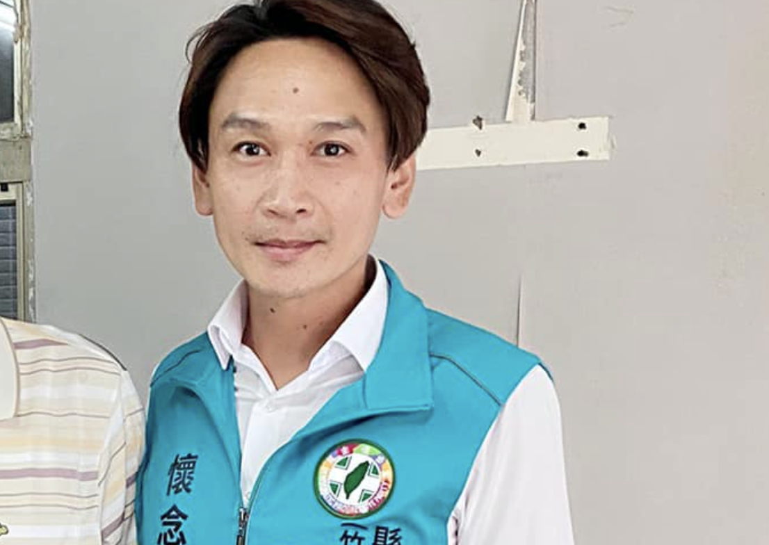 原本可望繼承父志接棒的苗栗縣議員候選人劉治竑，因酒駕累犯入監，將被撤銷候選資格。（翻攝劉治竑臉書）