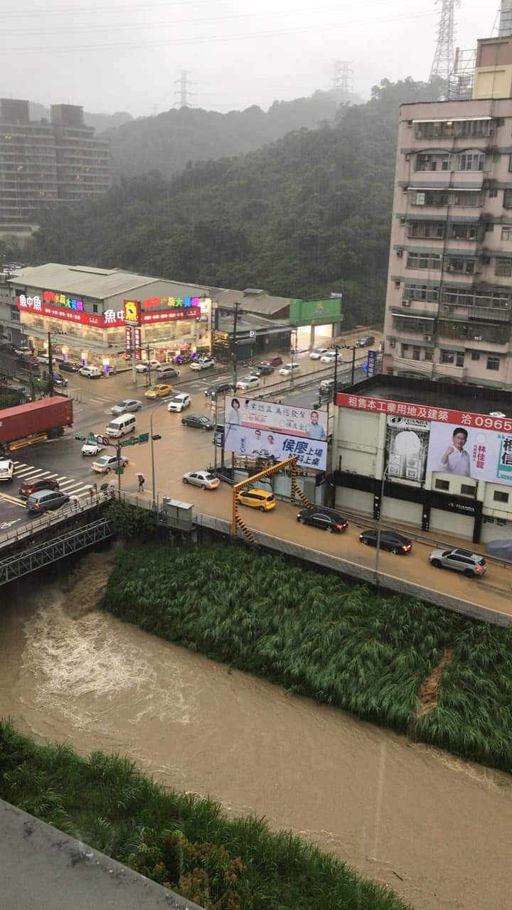 汐止淹大水。（翻攝自汐止集團）