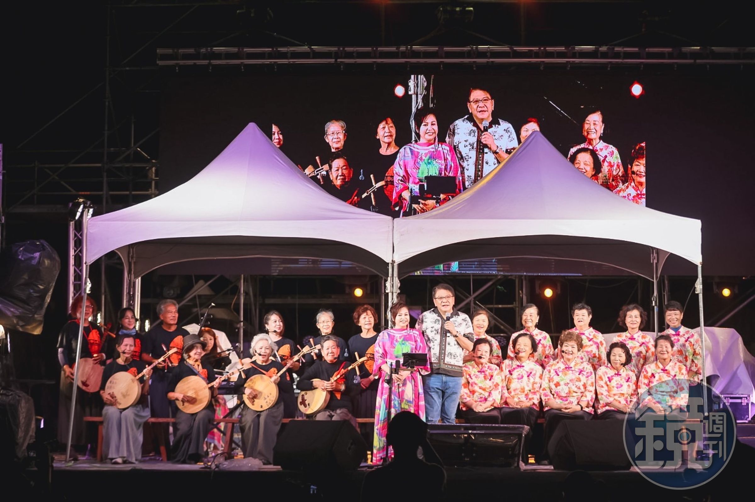 日本沖繩歌姬夏川里美特地來到恆春半島歌謠祭，表演〈淚光閃閃〉等多首名曲。（Daniel Wong提供）