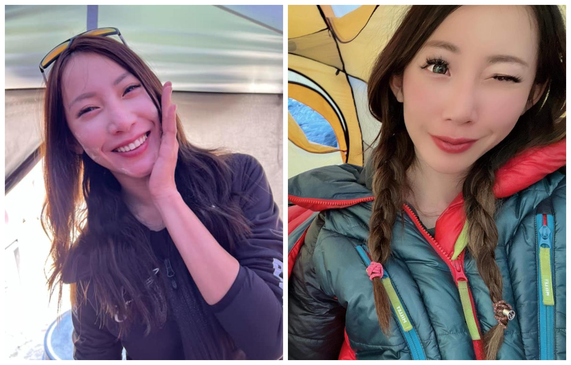 曾格爾捲入不倫風波,又遭質疑登山紀錄造假。(翻攝曾格爾臉書)