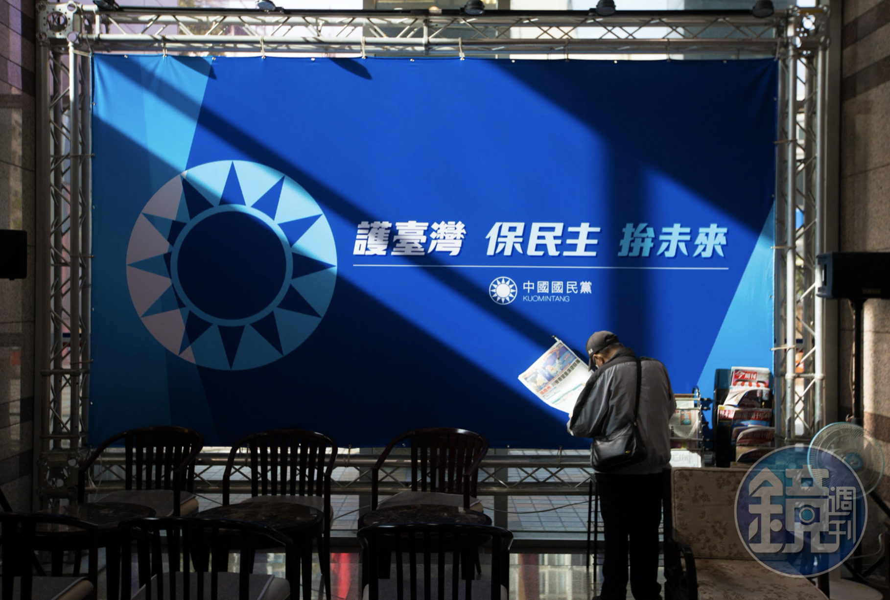中國官媒《央視》報導，國民黨也發出賀電，根據中共回覆，雙方共同強調「九二共識」及反對台獨。（資料照）