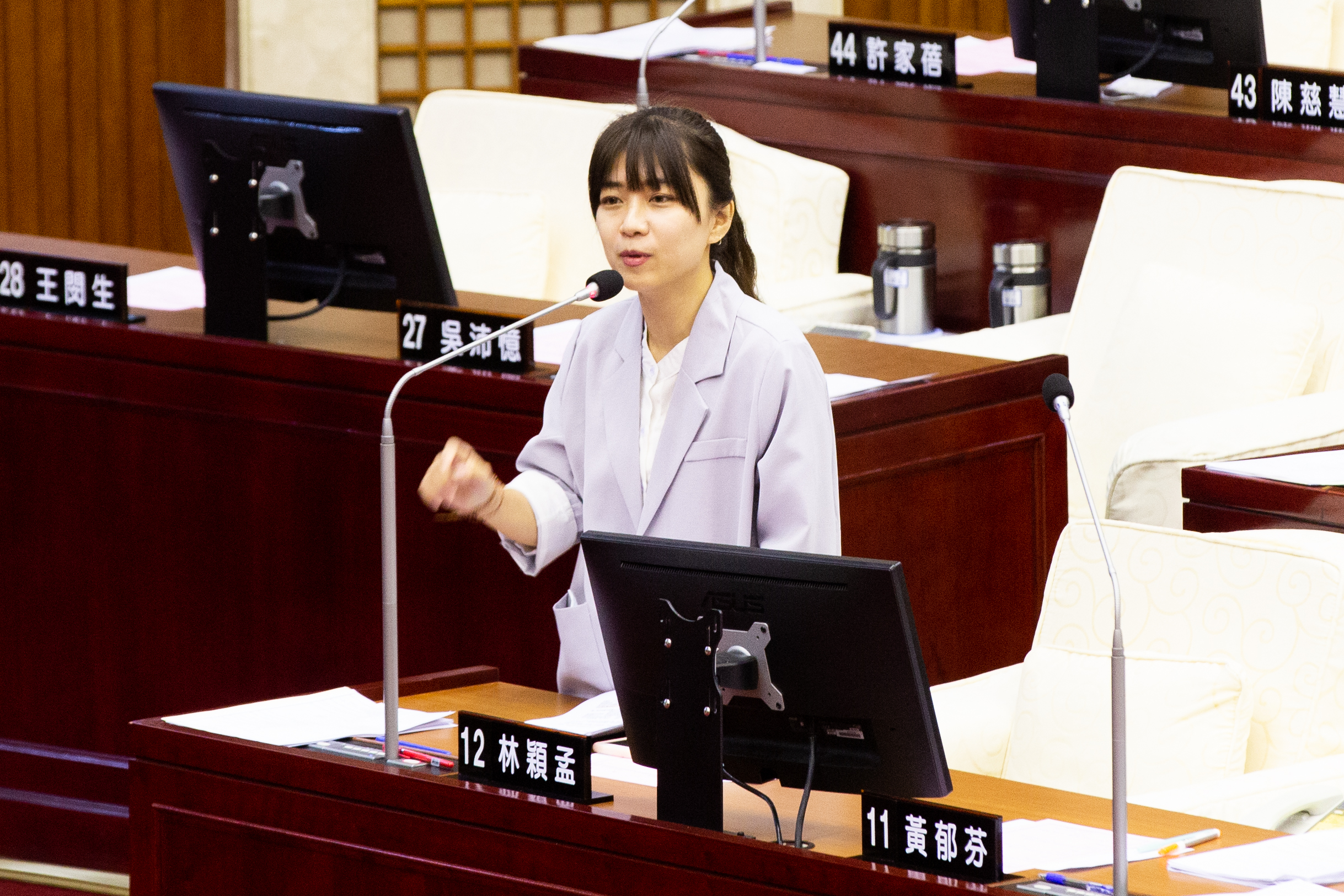 柯文哲呼籲「抗中保台」不能只有口號，不能依靠他國的善意，得自立自強，此言論引起市議員林穎孟（圖）不滿批評。（本刊資料照）