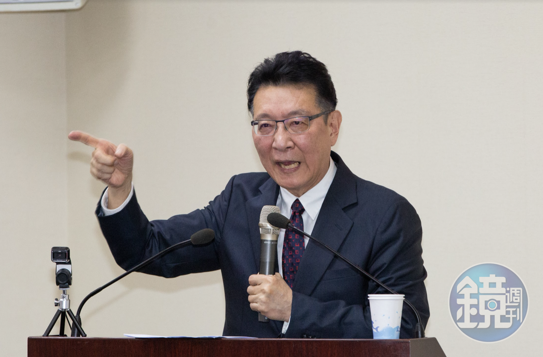 中廣董事長趙少康認為,兩岸間絕不能兵戎相見,否則回不了頭。(資料照)
