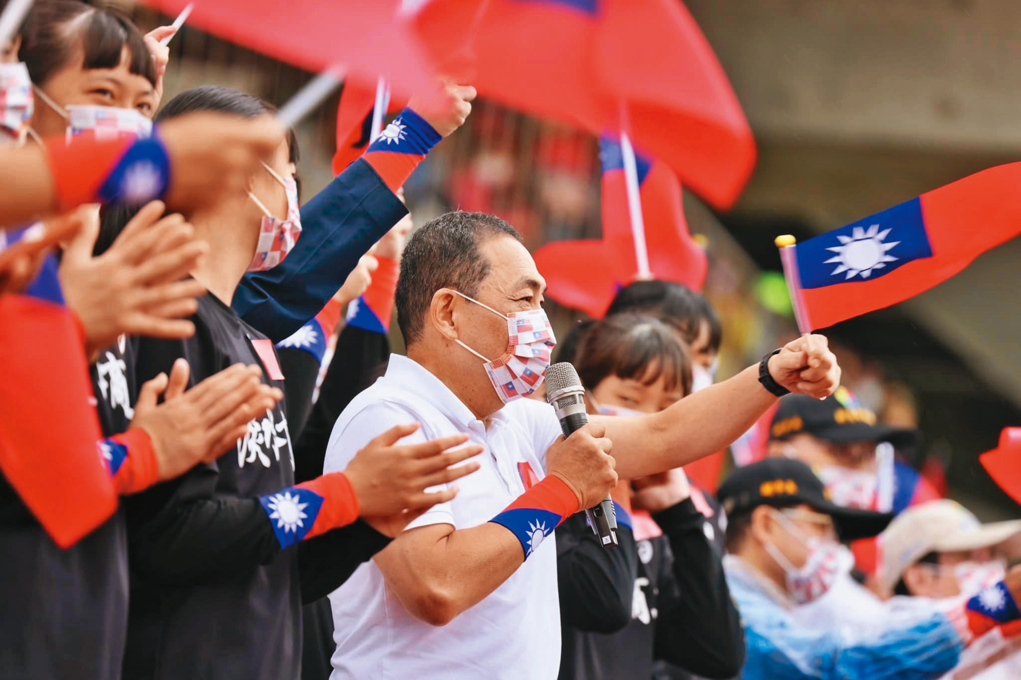 對於國民黨的路線問題，侯友宜認為應走向中道、理性，不要將顏色作為價值判斷的基準。（翻攝侯友宜臉書）