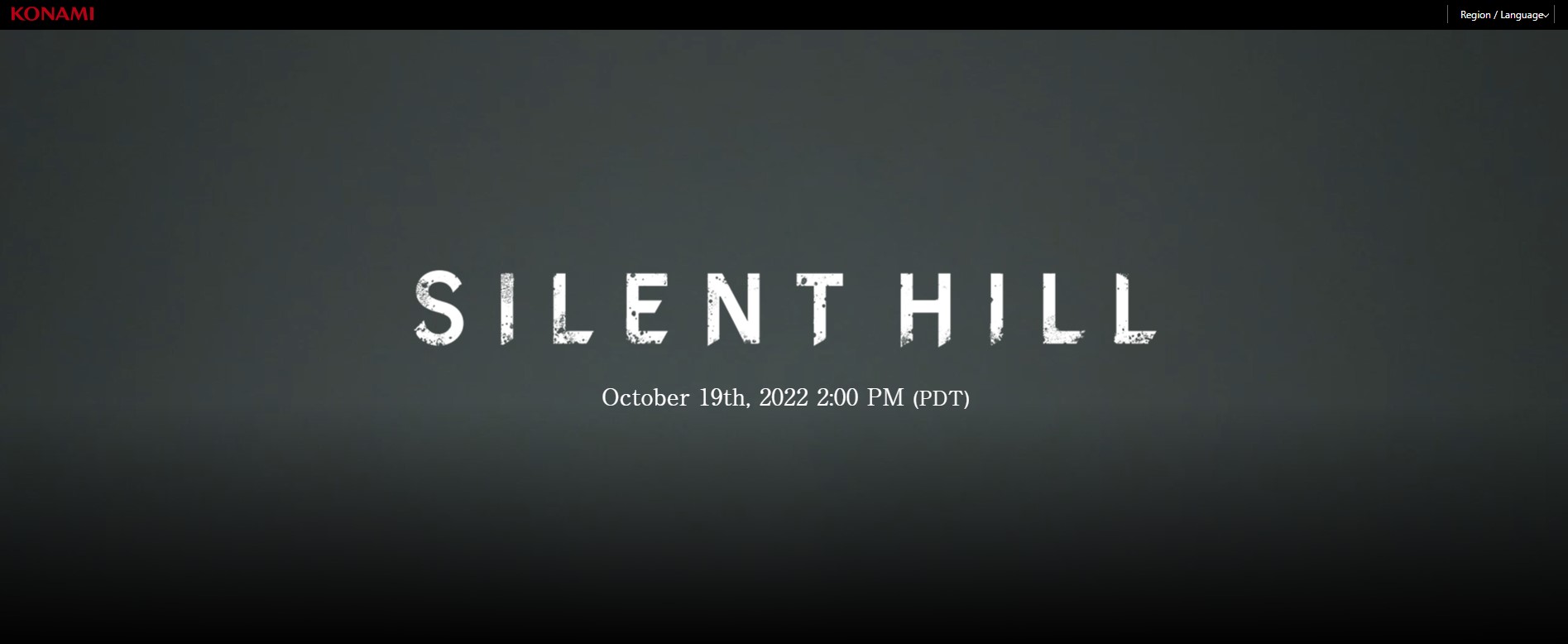 KONAMI宣布將於本週四舉辦直播發表會，公開《沉默之丘》新動態。（翻攝自KONAMI官網）