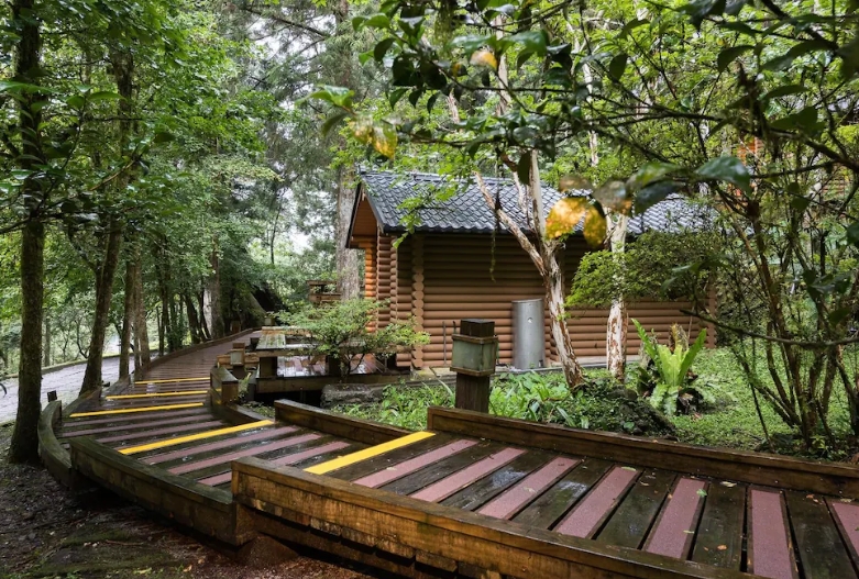 受尼莎颱風外圍環流影響，宜蘭縣大同鄉明池山莊聯外道路中斷。（翻攝自Google Maps）