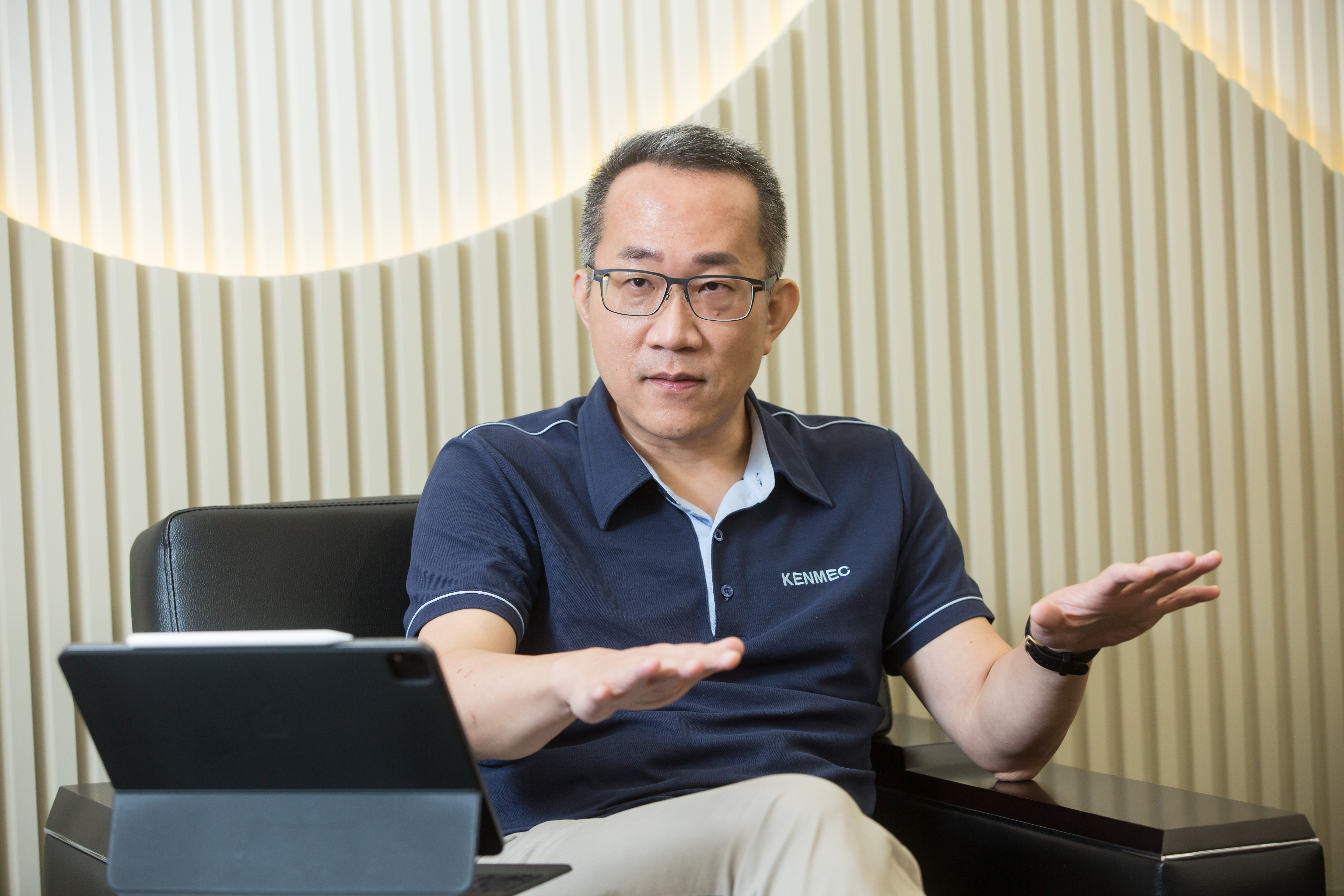 廣運自動化事業群總經理柯智鈞表示,該公司深耕機器人領域,目標未來可以取代智慧製造、物流最後一哩路。