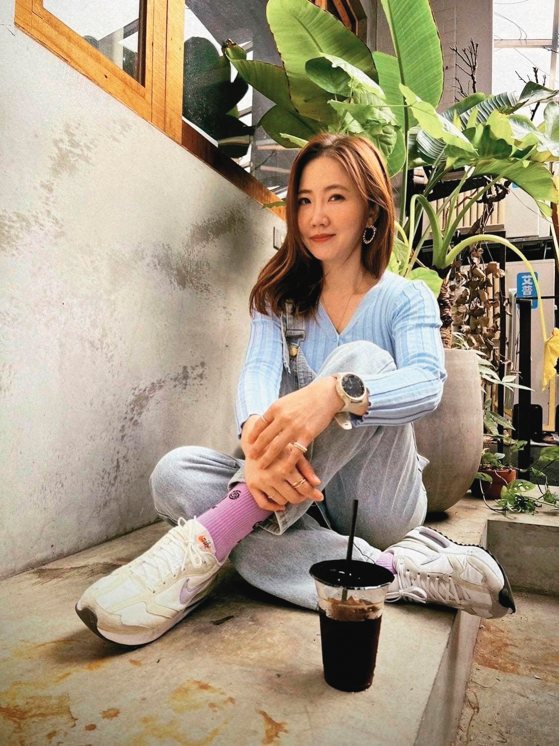 謝忻歷經事業低潮，最近重返八點檔螢光幕。（翻攝自謝忻臉書）