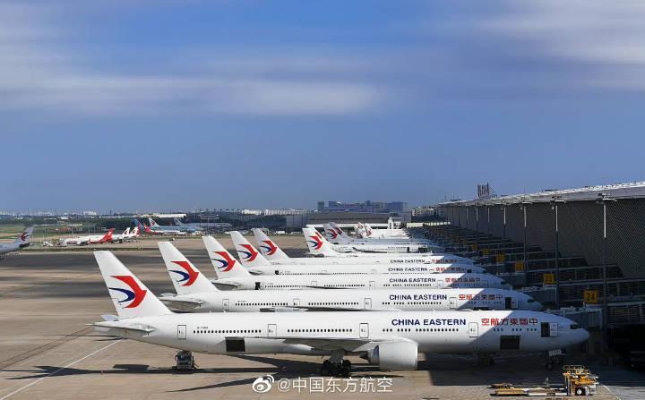中國多家航空公司宣布復飛或增班國際航線。（翻攝自中國東方航空微博）