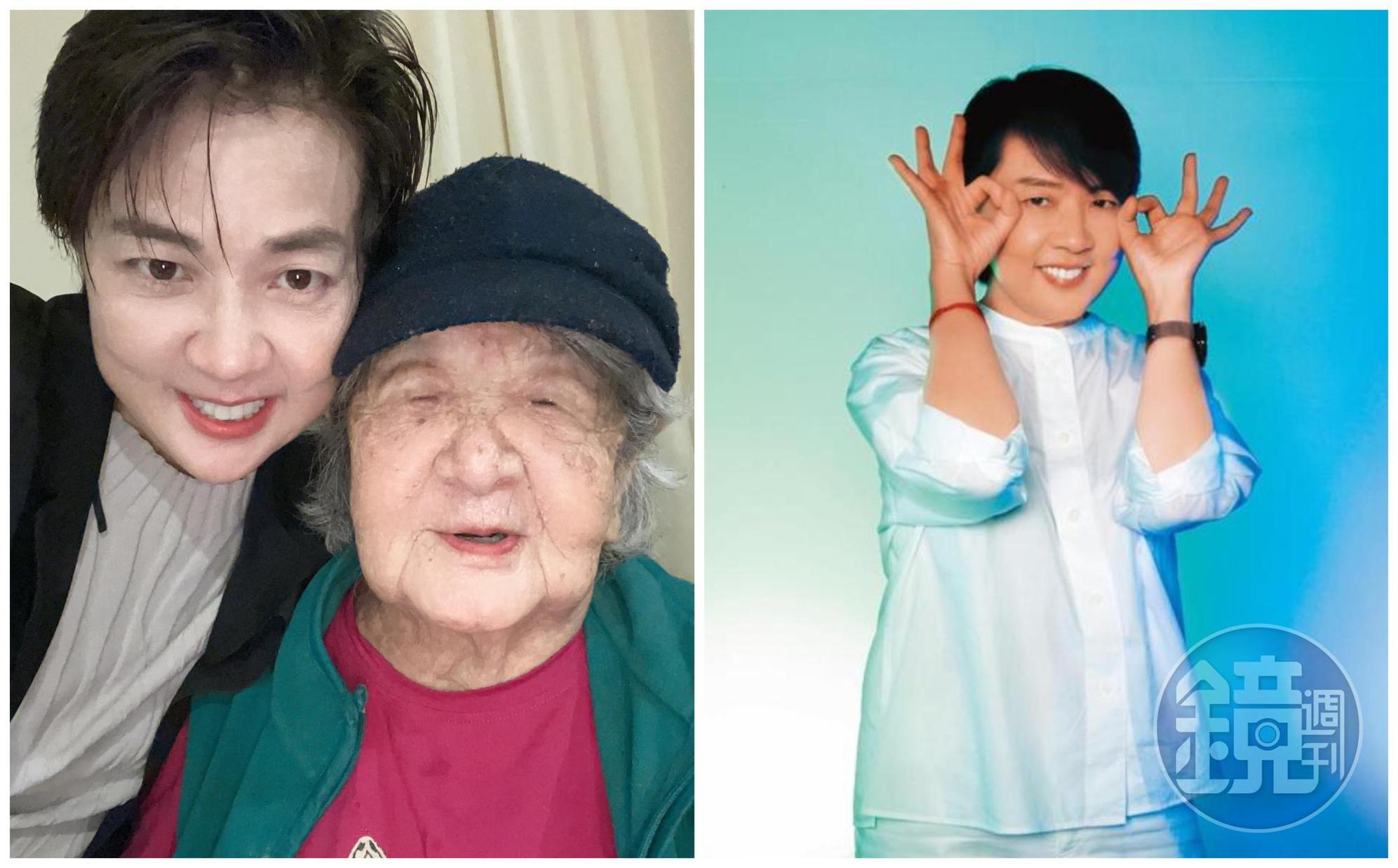 黃珊珊今過53歲生日,感謝母親,以及當年沒幫母親墮胎的醫師。(翻攝黃珊珊臉書/本刊資料照)