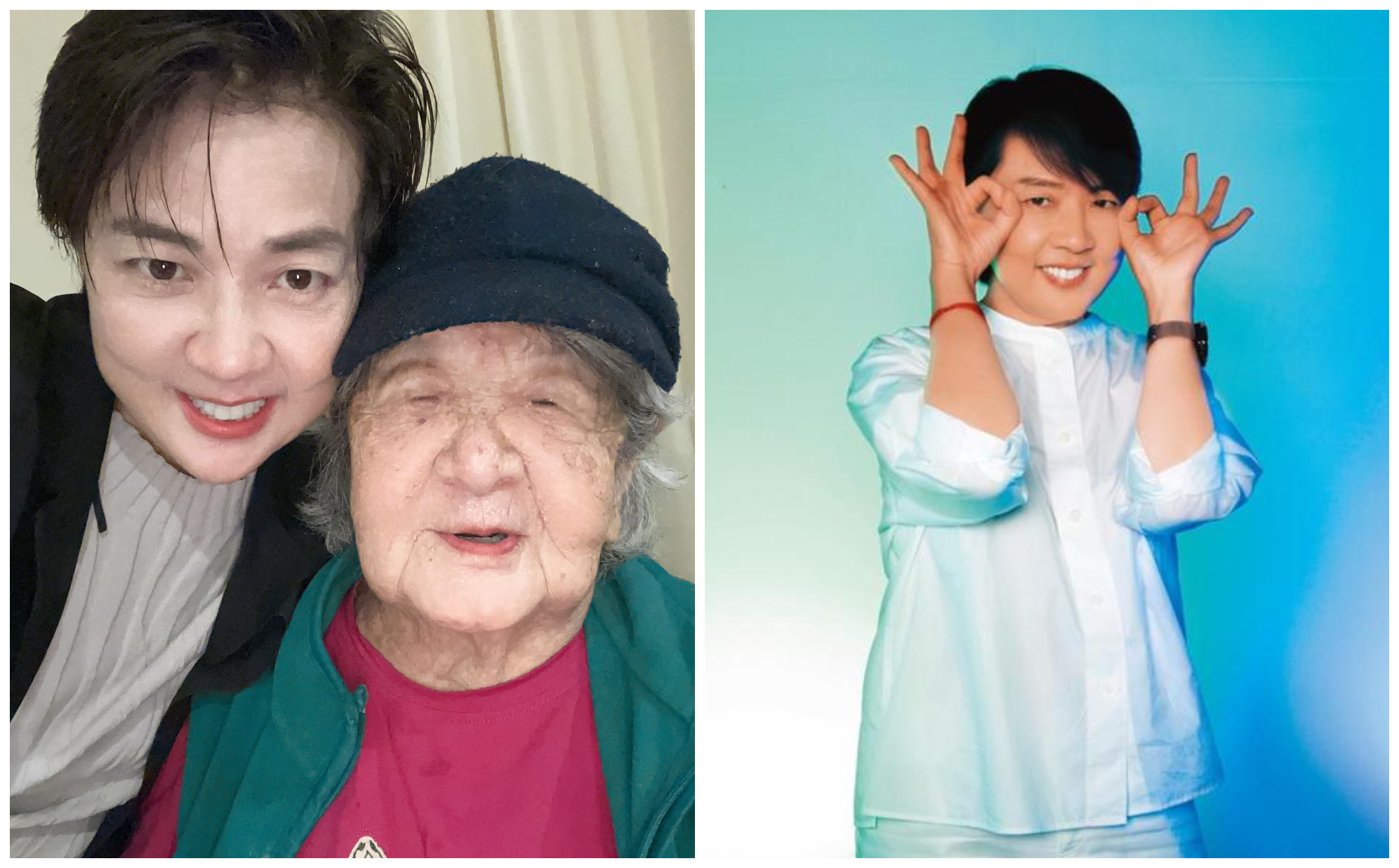 黃珊珊今過53歲生日,感謝母親,以及當年沒幫母親墮胎的醫師。(翻攝黃珊珊臉書/本刊資料照)