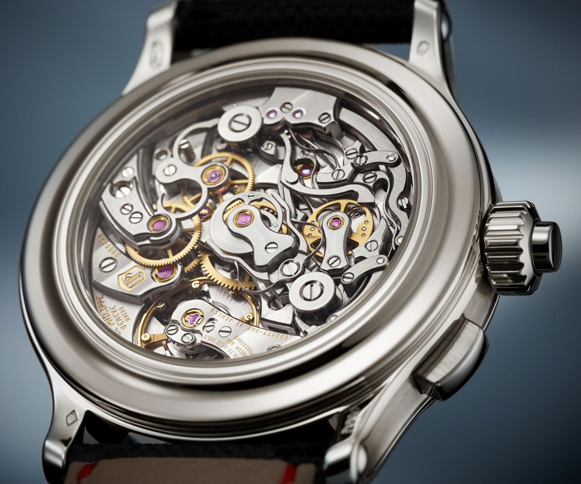 Ref. 5373P-001裝載CHR 27-525 PS Q手上鍊機芯。