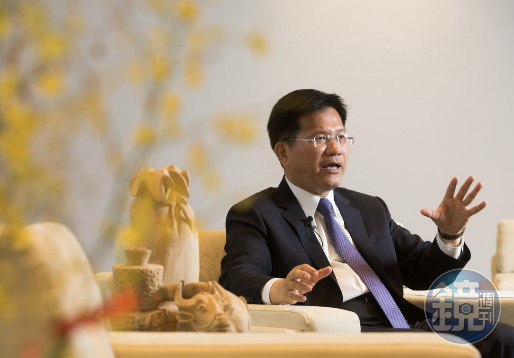 近日有媒體報導，若民進黨新北市長候選人林佳龍若選得不錯，有望接任閣揆。（資料照）