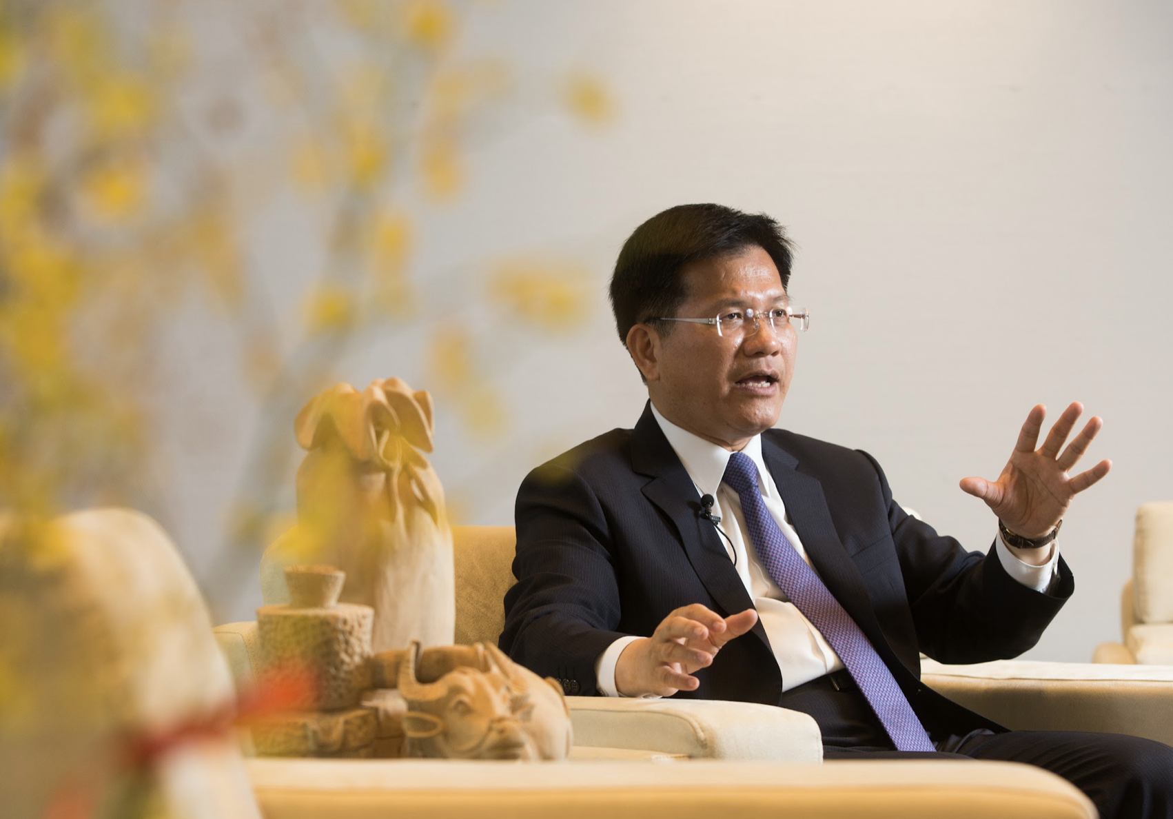 近日有媒體報導，若民進黨新北市長候選人林佳龍若選得不錯，有望接任閣揆。（資料照）