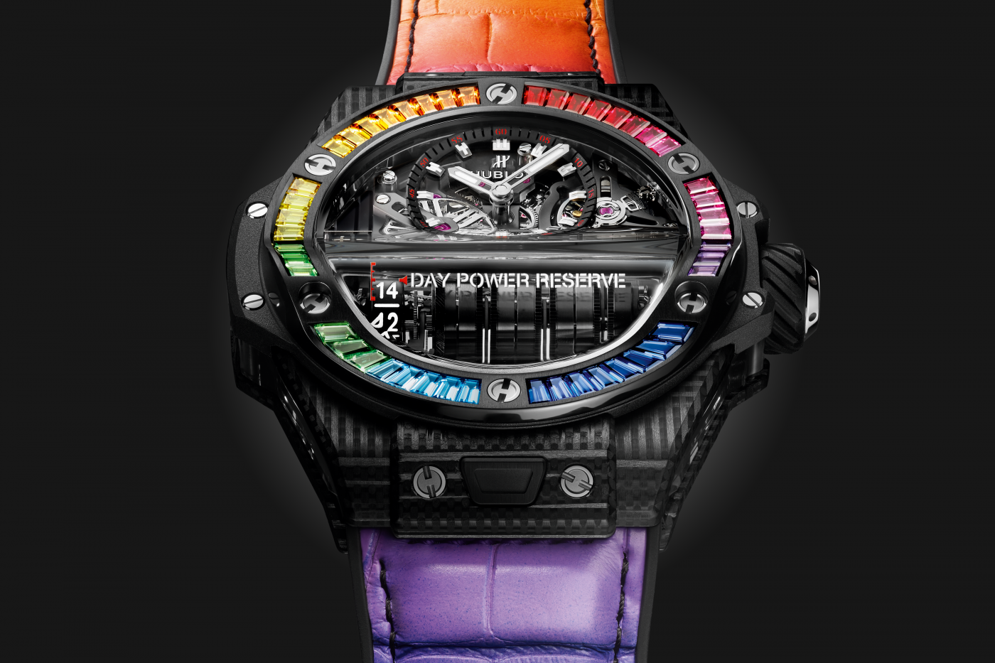 HUBLOT宇舶 Big Bang MP-11彩虹3D碳纖維腕錶