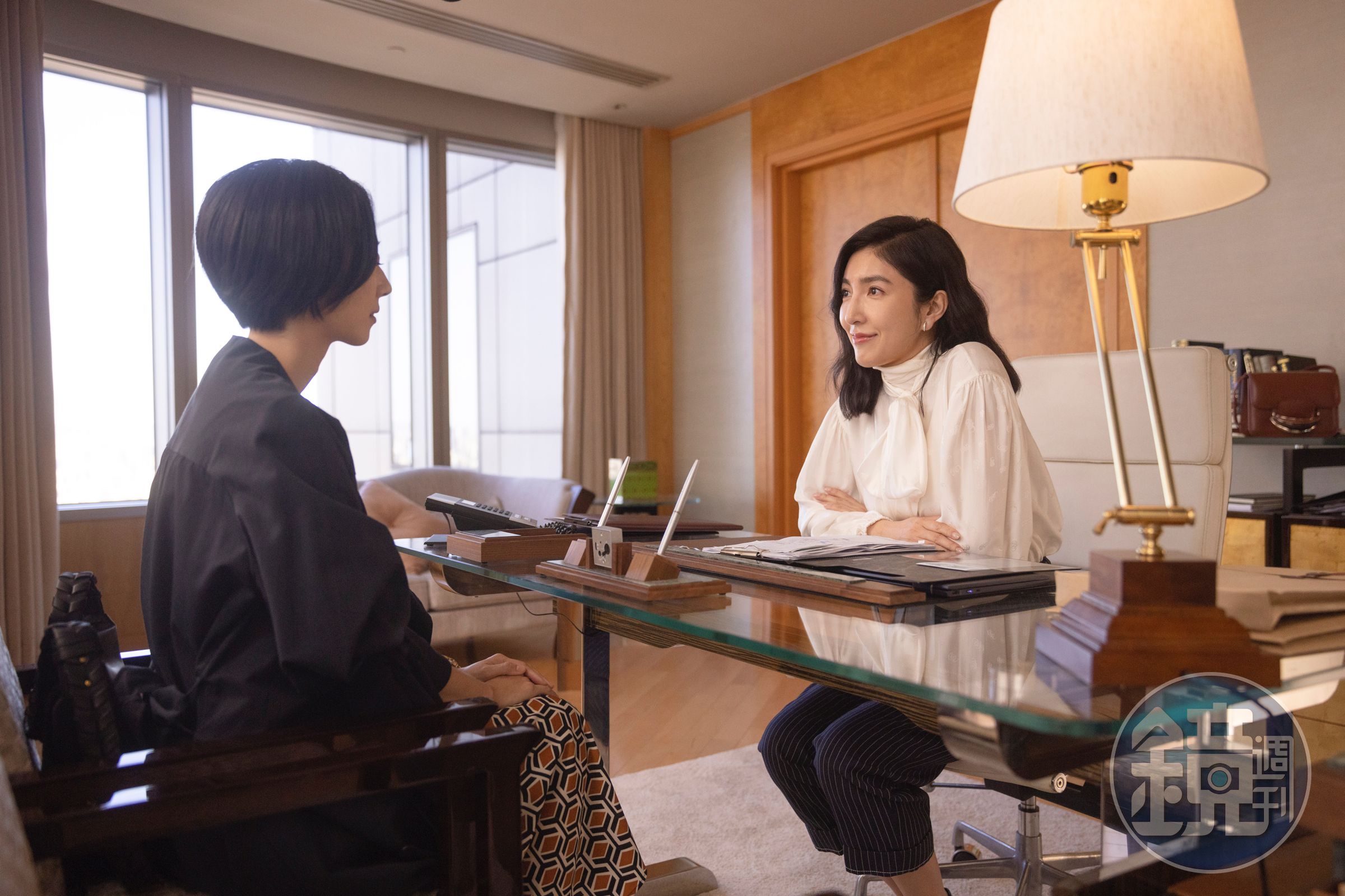 楊謹華在戲裡飾演豪門媳婦。（Disney+提供）