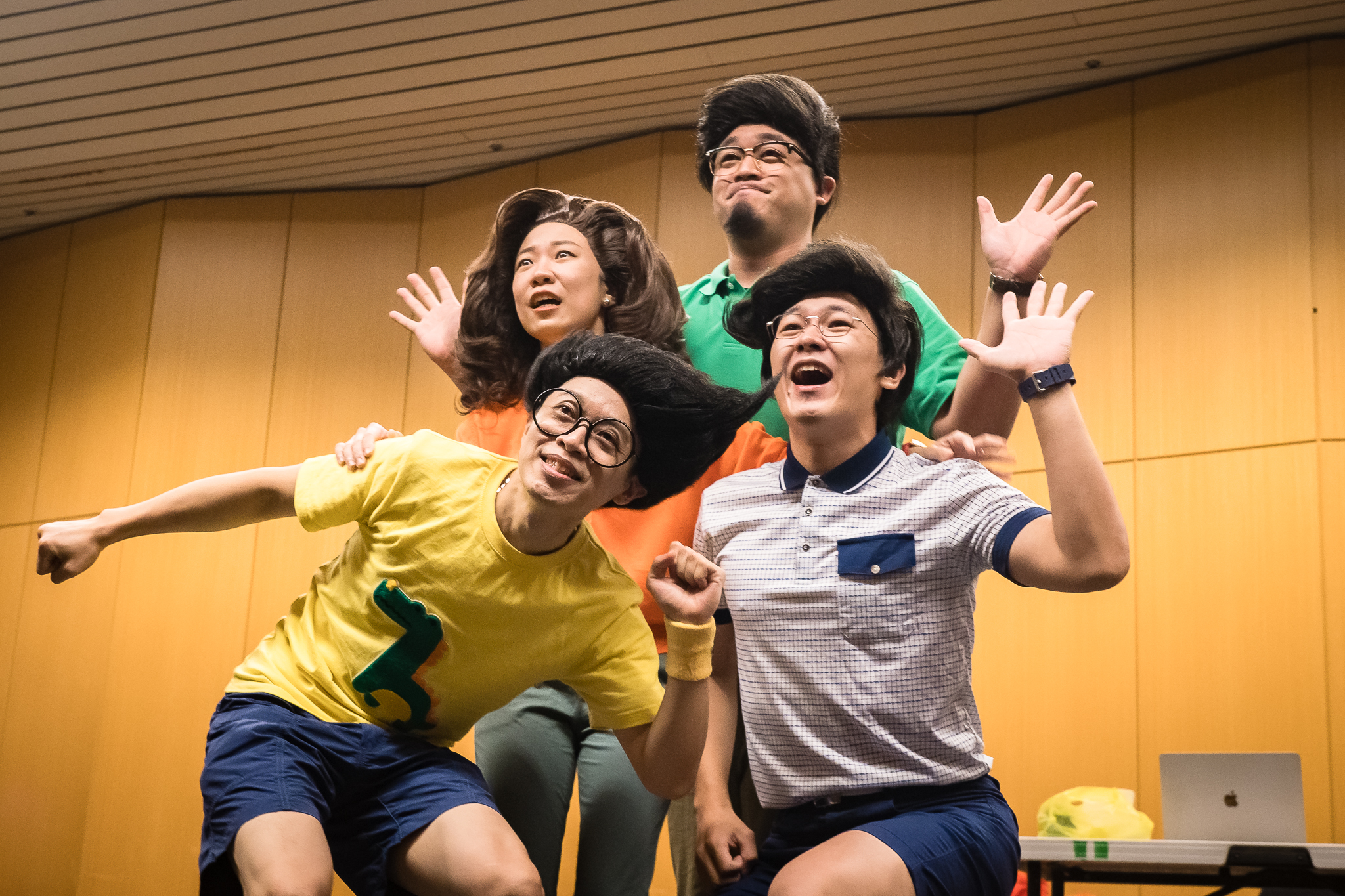 親子音樂劇《阿甯咕又闖禍了YA～》演出生動適合大人陪伴小孩一起觀看。（夢田影像提供）