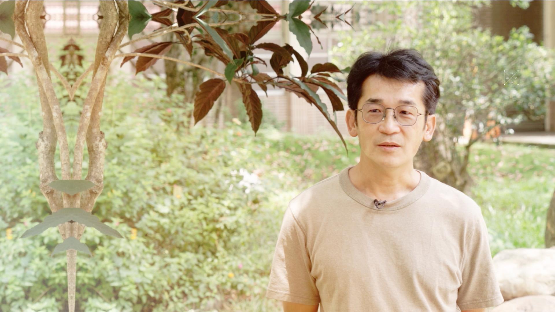 魏德聖語出驚人表示想當隻蟲。（公視提供）