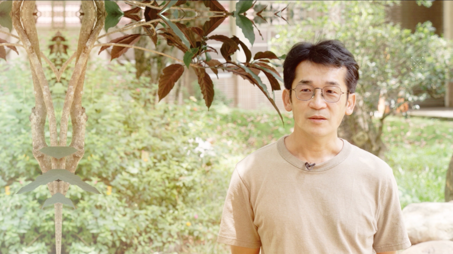 魏德聖語出驚人表示想當隻蟲。（公視提供）