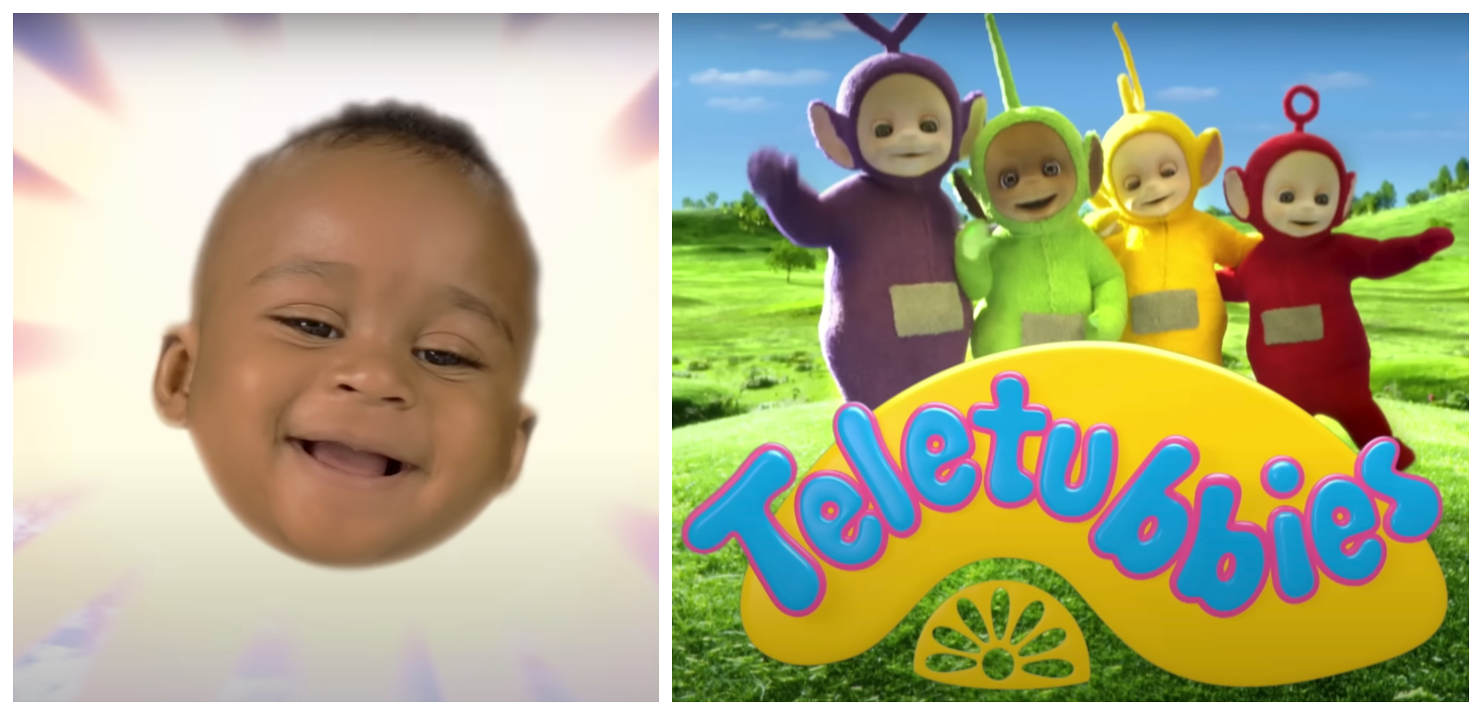 新版《天線寶寶》預告片釋出，小太陽變成黑人寶寶擔綱。（翻攝預告片）