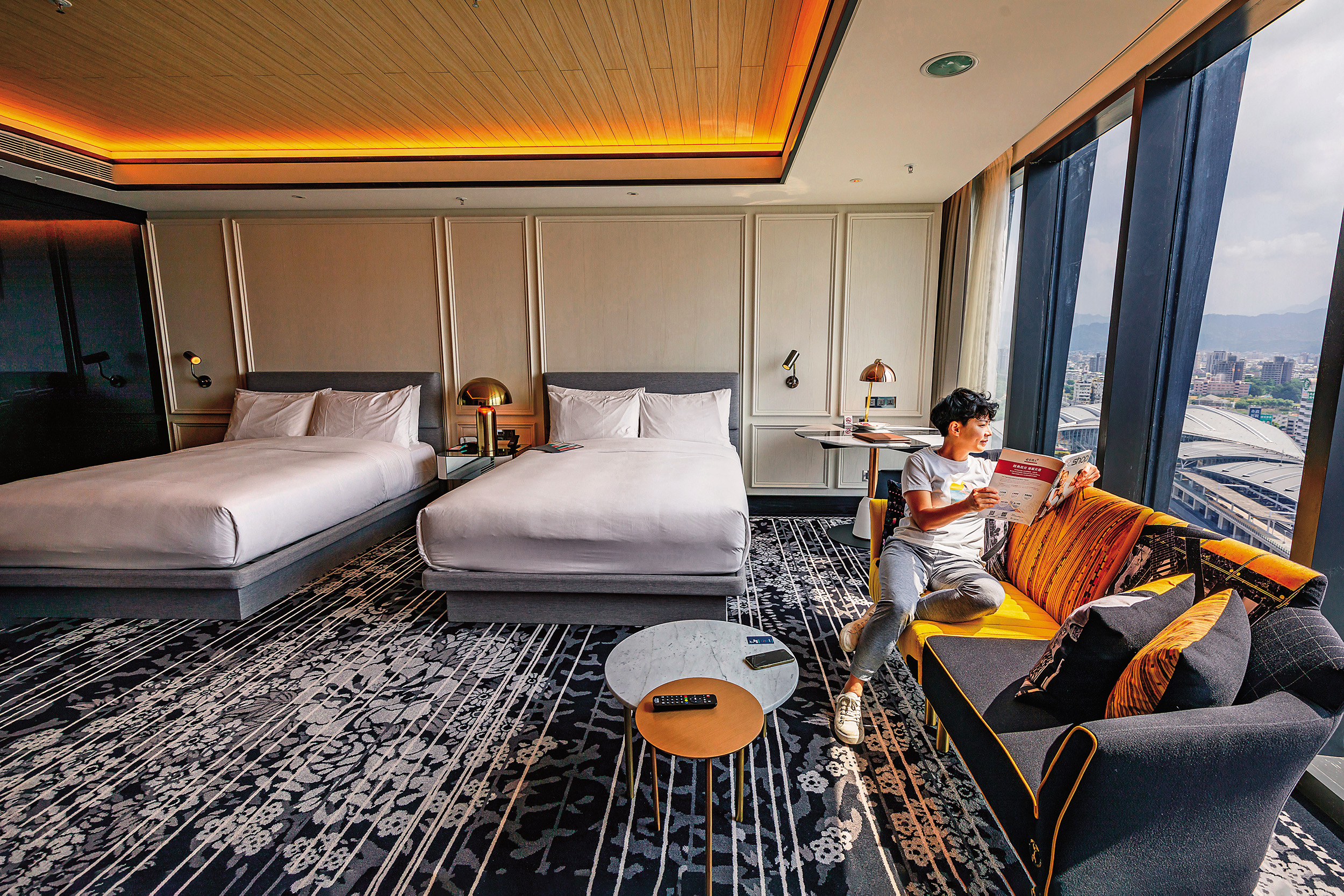 今年8月底試營運的「台中李方艾美酒店」，是萬豪集團在台灣第21個據點、艾美酒店品牌在台第2家，也是萬豪集團目前在中部地區最高級酒店。