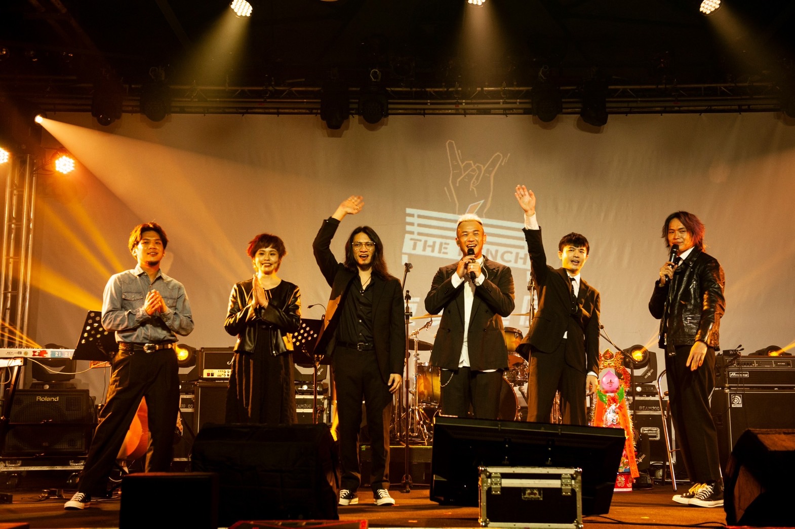 板凳樂團成立兩年日前舉辦單曲發表會。(板凳樂團)