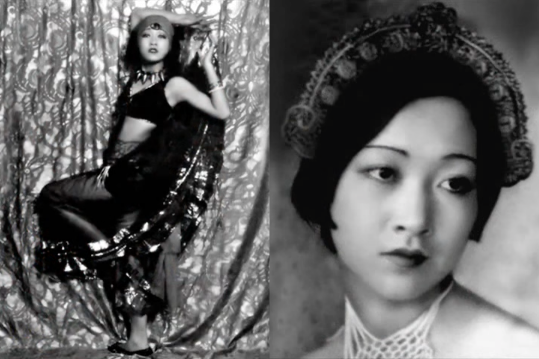 黃柳霜演出過60多部電影,並且於1960年獲選為好萊塢星光大道上的一顆星。(翻攝自The Anna May Wong Society YouTube)