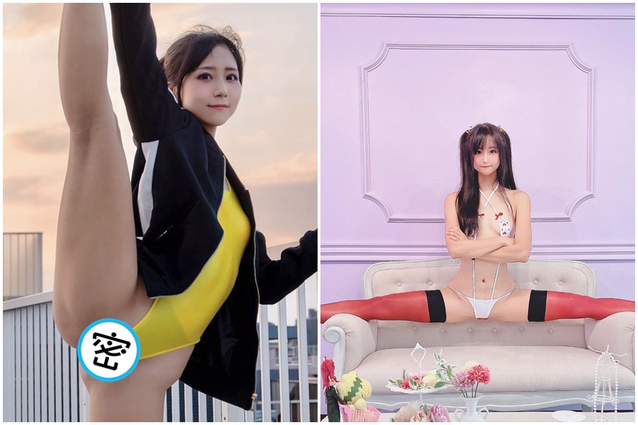 正妹被網友譽為「超越駱駝蹄了」。（翻攝自yanag_imaru IG）