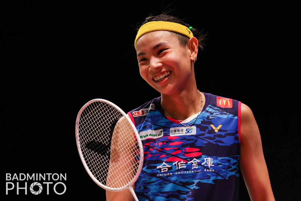 戴資穎昨日成功擊敗泰國好手布沙南，拿到16強門票。（翻攝自戴資穎臉書）
