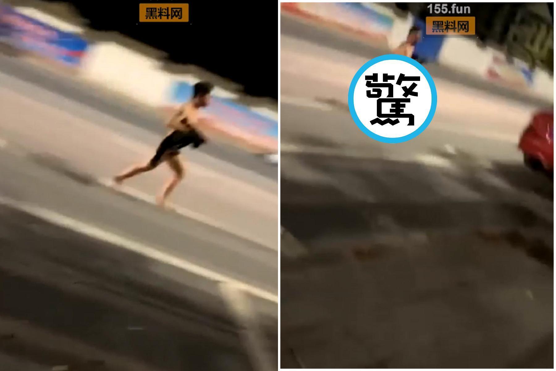 男驚覺愛車「被移動」，走近一看竟是老婆外遇車震！小王嚇到裸奔。（翻自《黑料不打烊》）