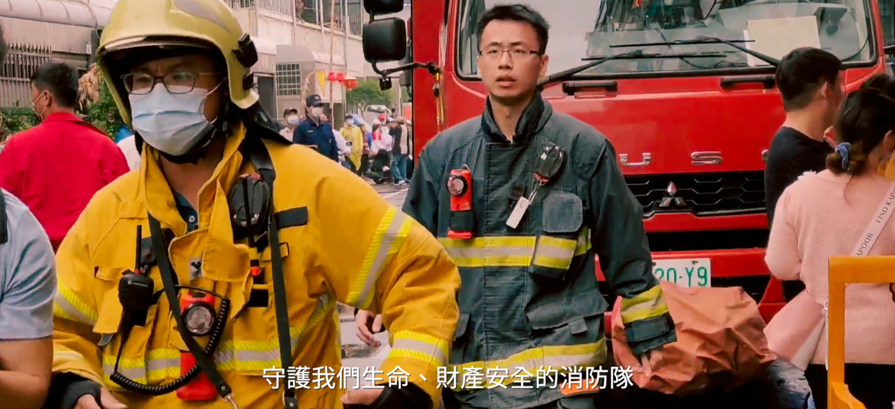 台灣抗疫英雄。（文總提供）