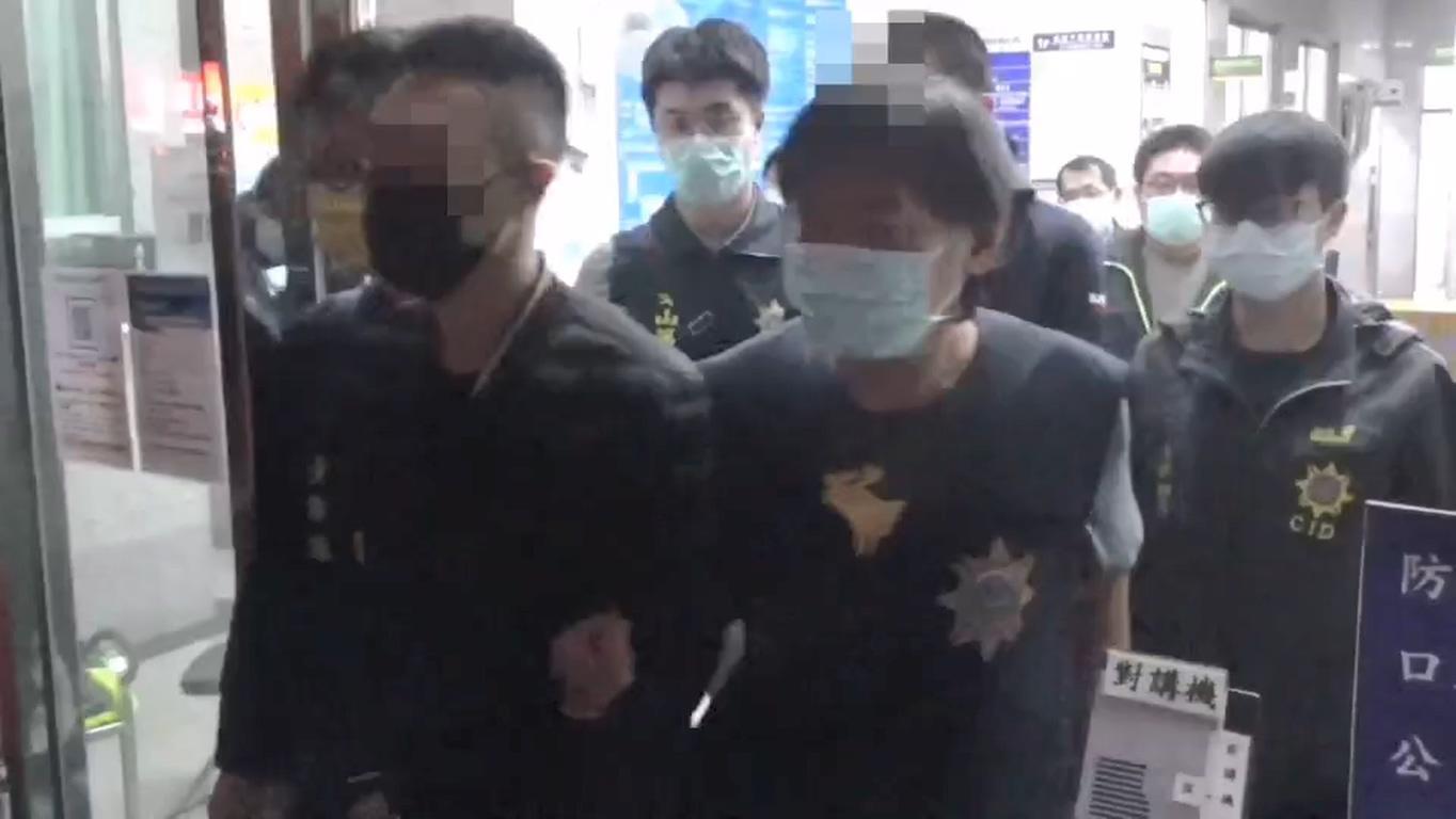 警方逮捕張男等9名嫌犯。（警方提供）