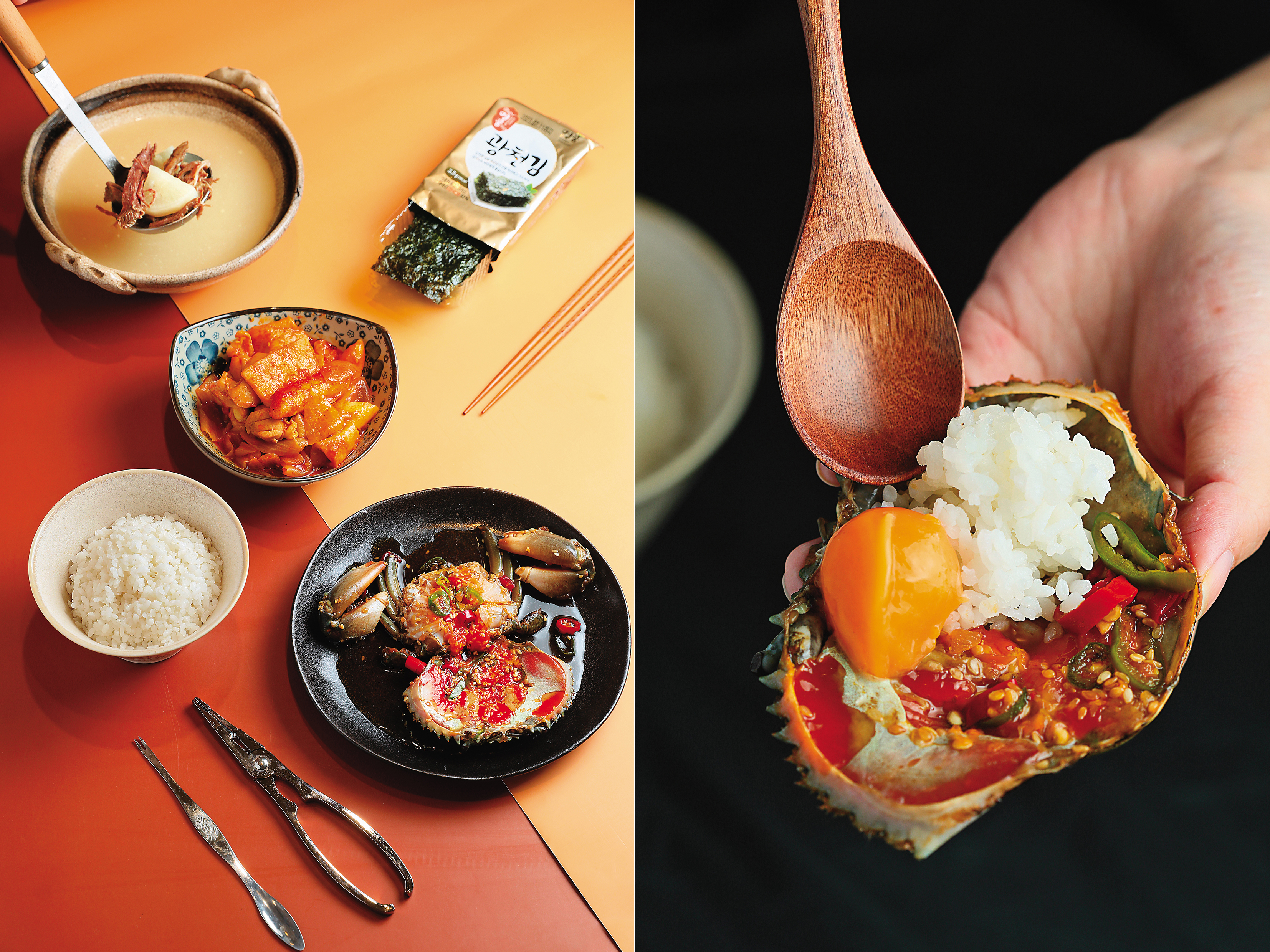 想啃韓式醬蟹又怕吃不慣？台灣品牌「玥沐嚴選」推出改良版醬蟹，拌飯吃絕配。