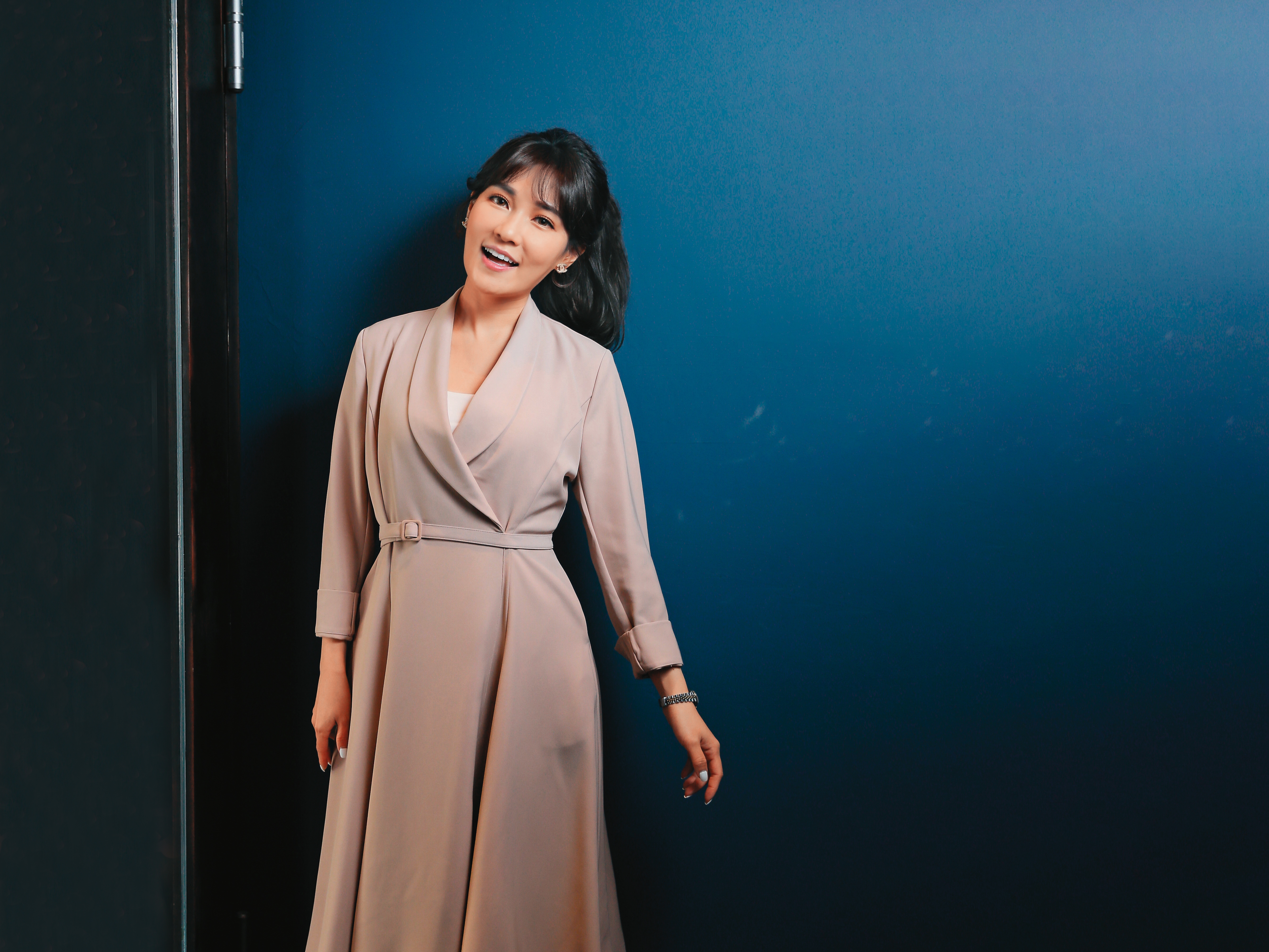 張若妤自嘲非常慶幸是在年輕時遇到挫折，雖然一開始不知道怎麼面對，但讓她蛻變成更堅強的新聞人。