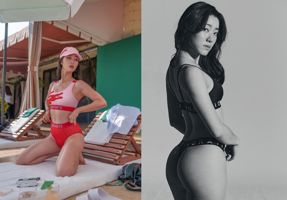 韓國女子健身教練各個擁有凹凸有致的火辣身材。（翻攝IG @bigsislife、@rora.k_）