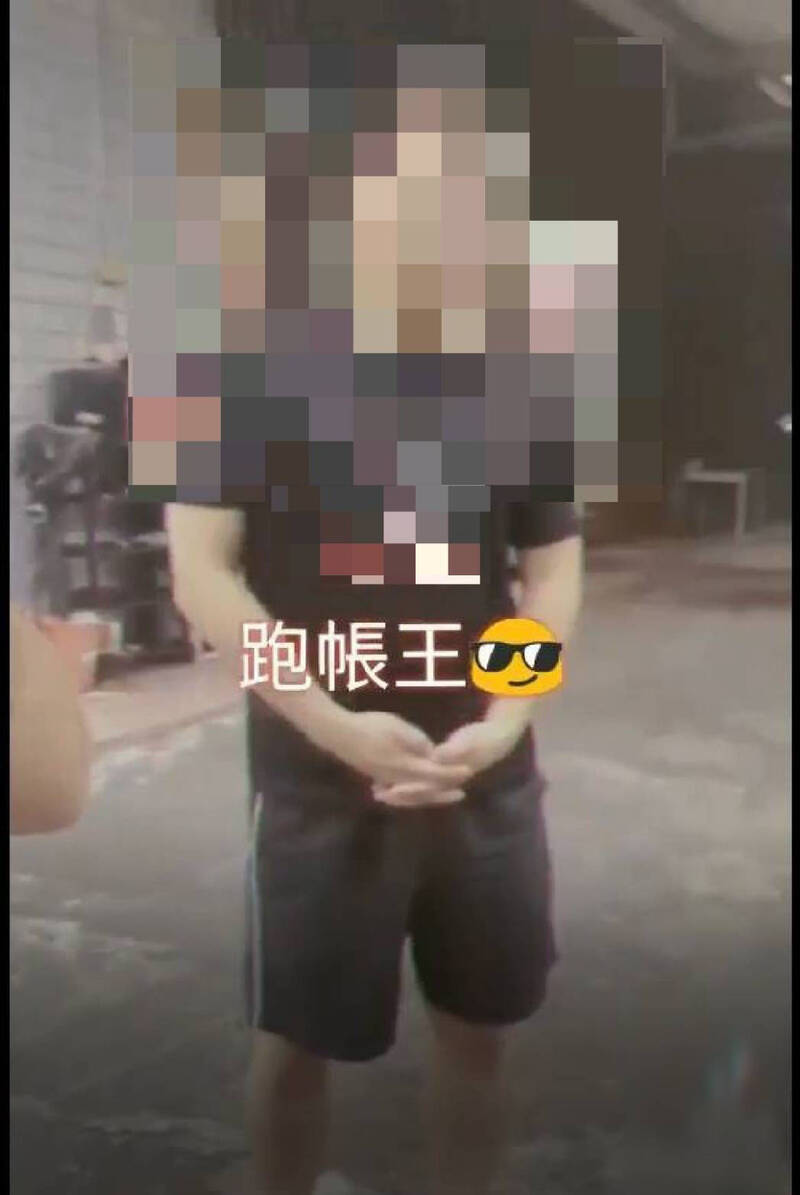 張嫌將被害人照片上傳抖音平台，藉此羞辱、施壓，以達逼債目的。（翻攝畫面）