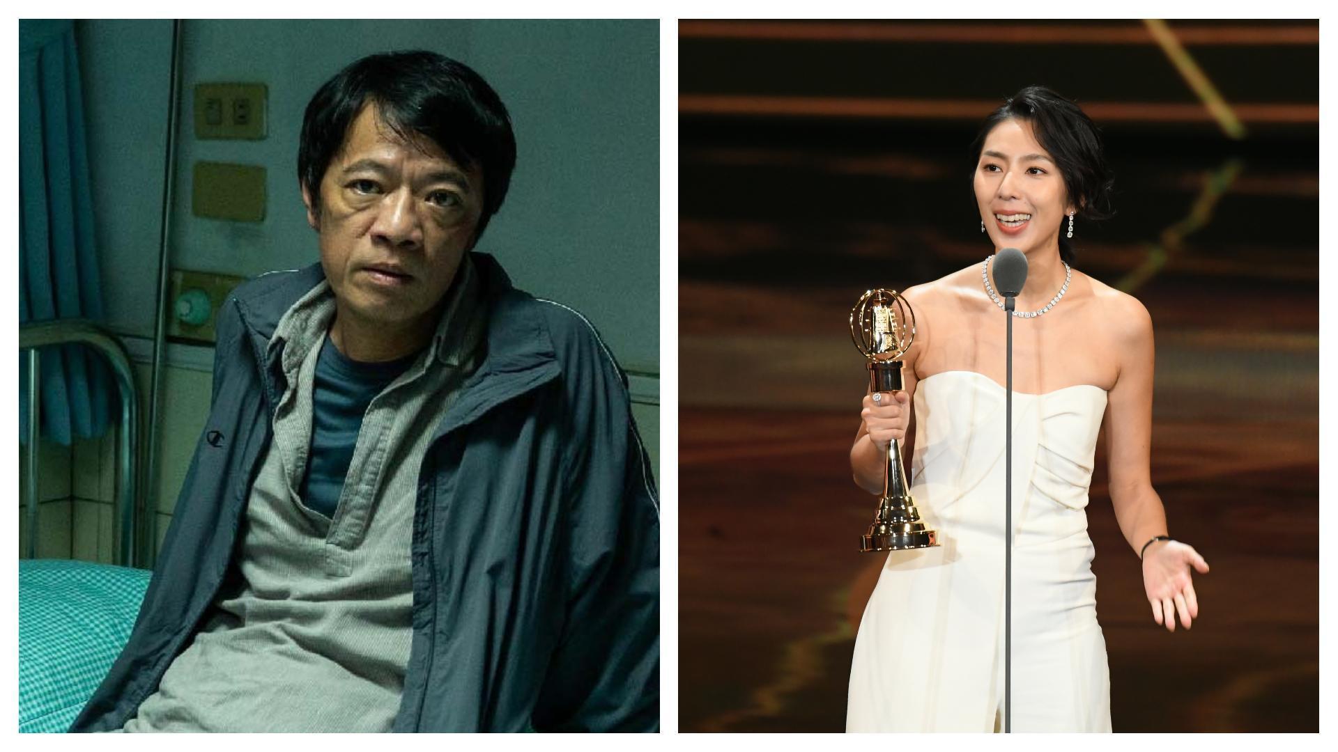 第57屆金鐘獎迷你劇最佳男女主角獎,由已逝的吳朋奉以及演女女戀的林辰唏奪得。(翻攝台灣海洋文化影展、三立提供)