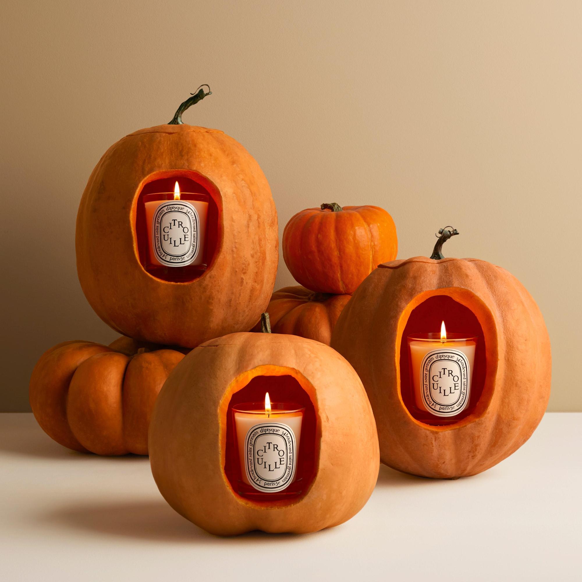 diptyque限量南瓜香氛蠟燭。190g／NT$2,100（10/10 APOTHECARY提供）
