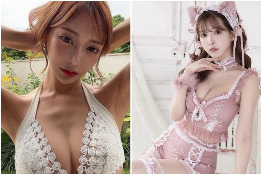 日本AV改新制衝擊產業,就連知名女優三上悠亞也暫停拍片了。(翻攝明日花綺羅IG、三上悠亞推特)