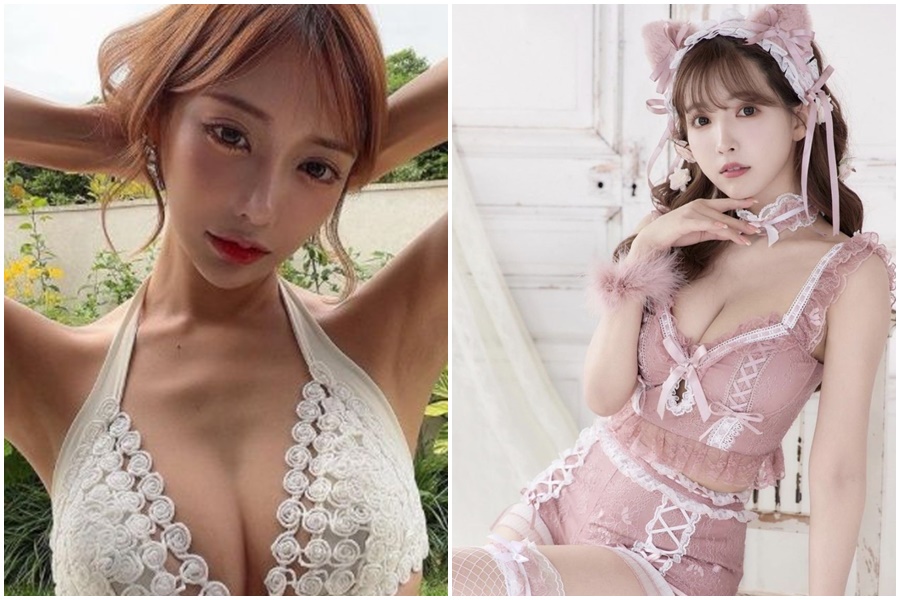 日本AV改新制衝擊產業,就連知名女優三上悠亞也暫停拍片了。(翻攝明日花綺羅IG、三上悠亞推特)