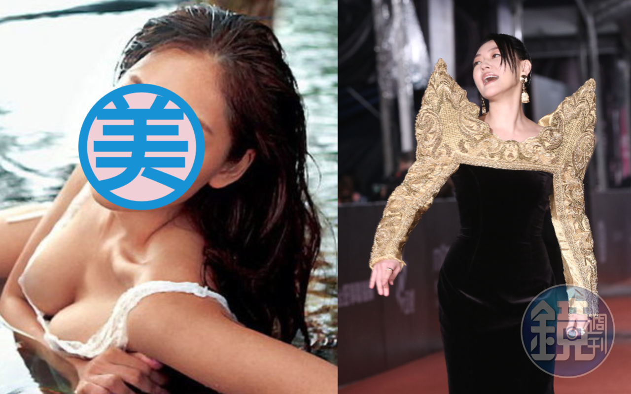 小S(右圖)主持的《小姐不熙娣》,驚爆選美皇后(左圖)露點博版面。(本刊資料照、翻攝自辣妹研究所痞客邦)