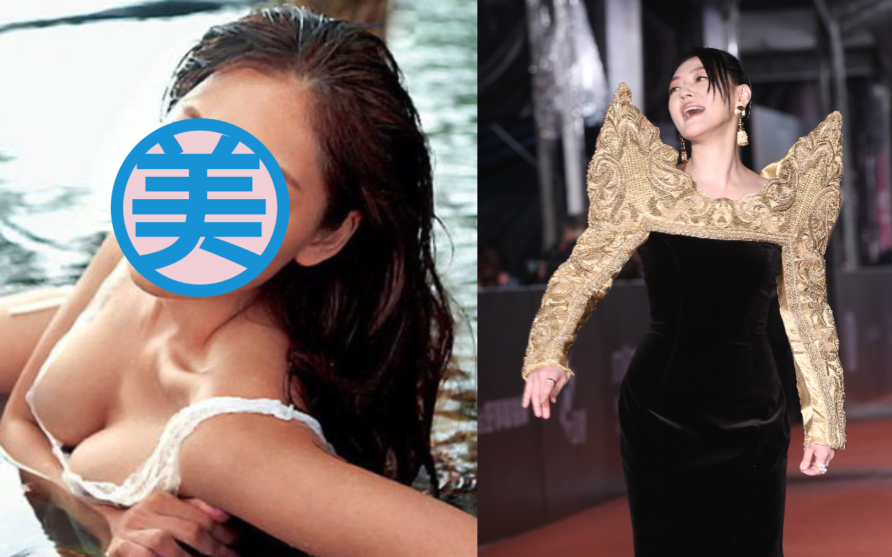 小S（右圖）主持的《小姐不熙娣》，驚爆選美皇后（左圖）露點博版面。（本刊資料照、翻攝自辣妹研究所痞客邦）