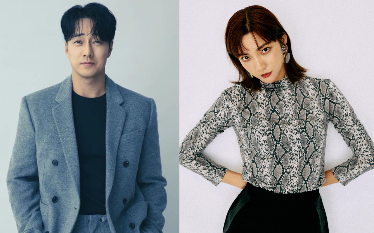 高雋雅（右圖）的天菜是韓流男神蘇志燮（左圖）。（高雋雅提供、翻攝自蘇志燮台灣粉絲後援會IG）