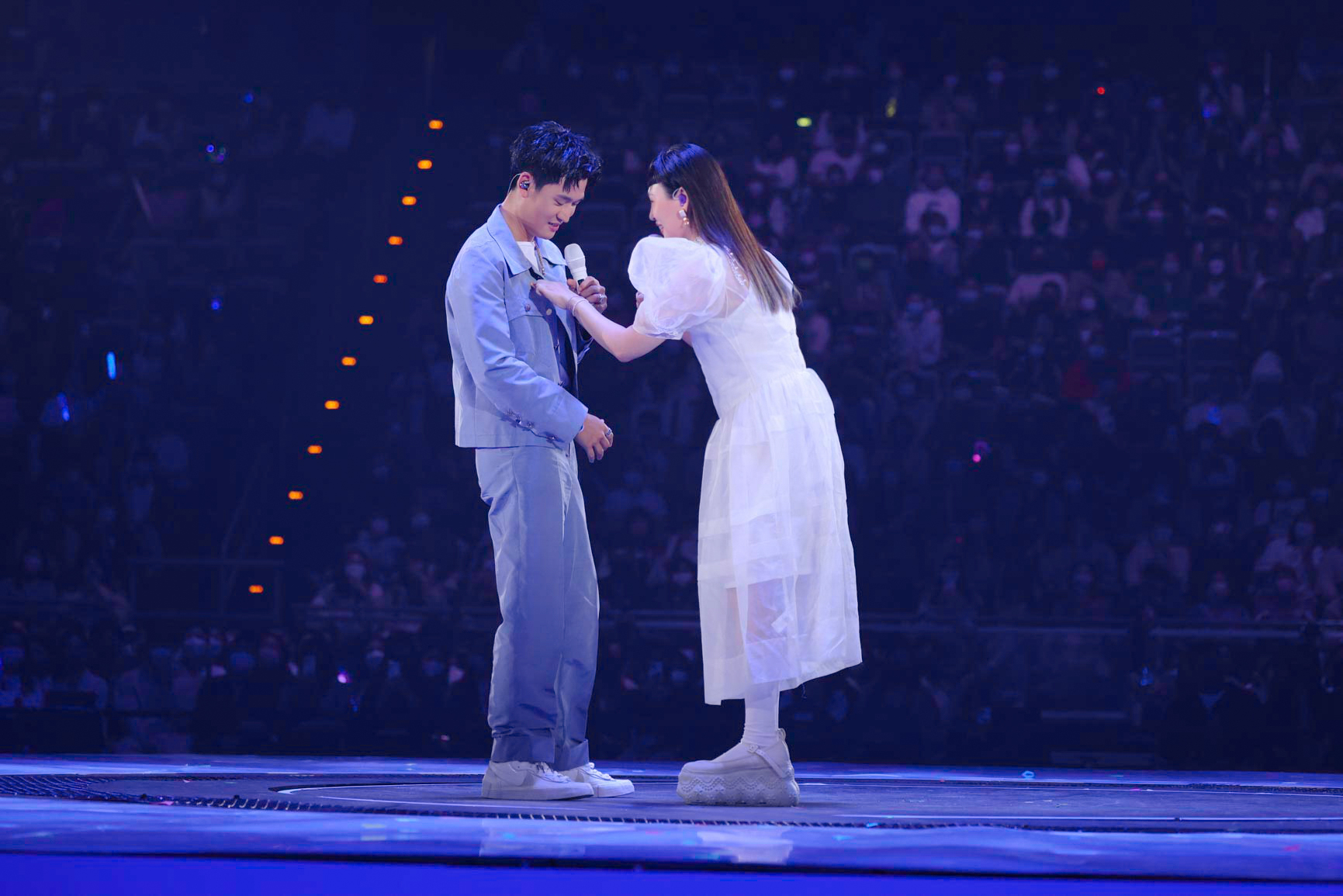 周興哲(Eric)台北小巨蛋《Odyssey旅程》巡迴演唱會台北站最終場,共吸3萬名粉絲進場觀賞力挺。(星空飛騰提供)