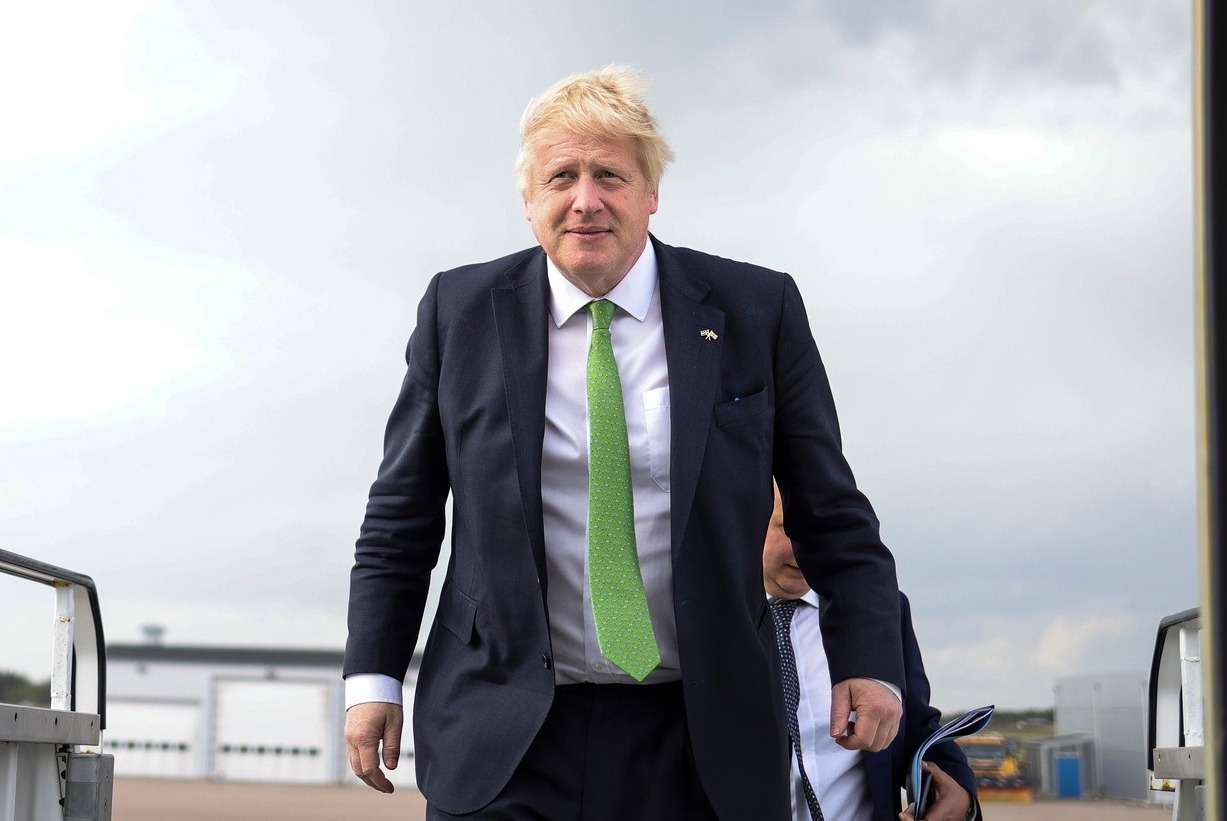 強生表明不會參加黨魁選舉。（翻攝Boris Johnson臉書）