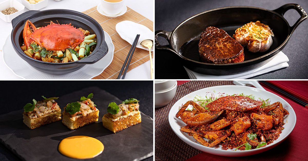 A CUT牛排館、國賓中餐廳籌備半年時間復刻經典，於10/15全新開幕營運，並推出秋季新菜單。