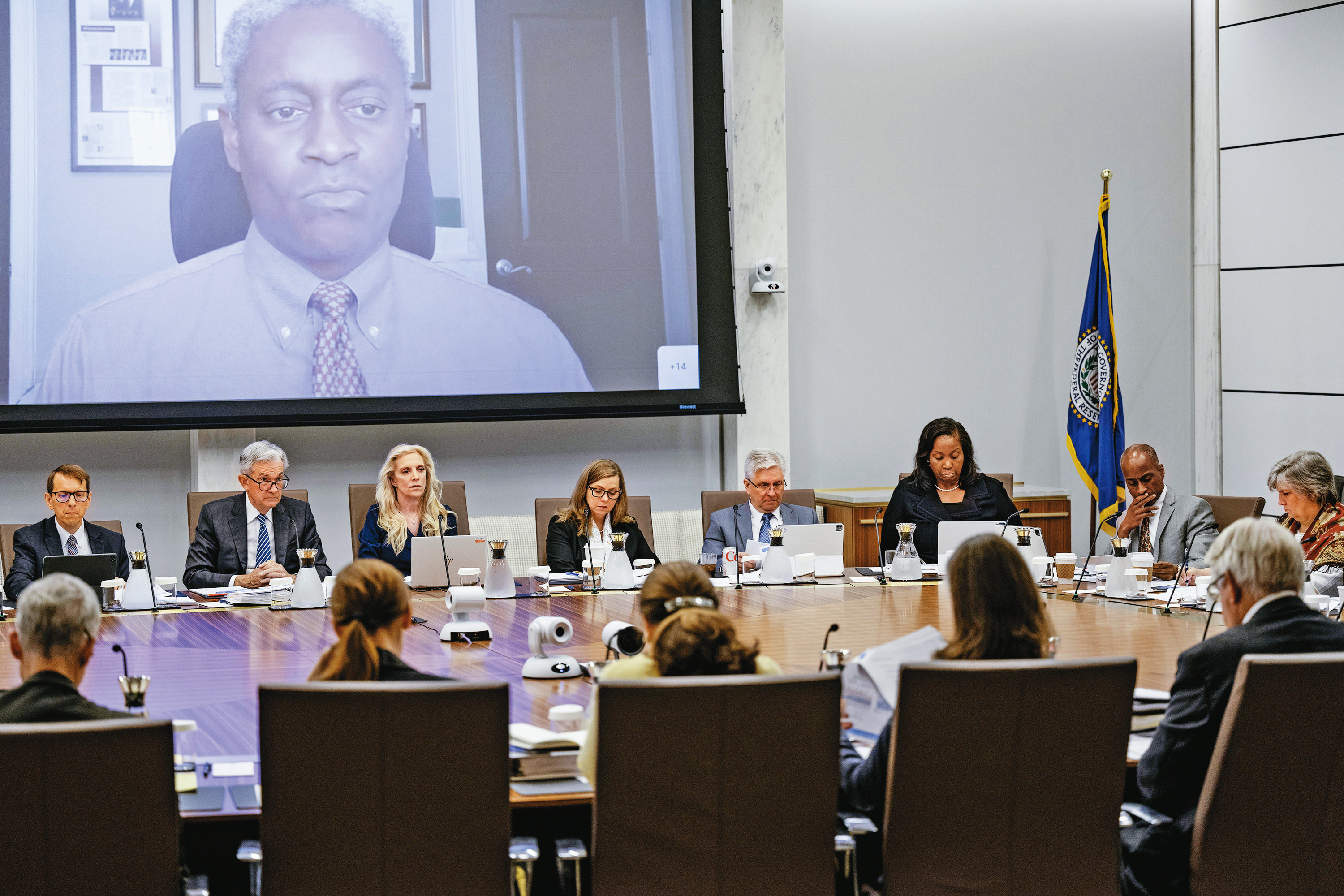 《華爾街日報》與部分聯準會官員，均釋出放緩加息腳步的可能，市場緊繃情緒緩解。（翻攝聯準會Flickr）