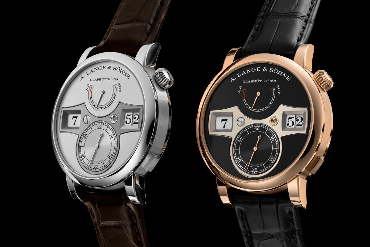 朗格（A. Lange & Söhne）發表第二代Zeitwerk跳字錶，共有950鉑金與18K玫瑰金錶殼二種款式可供選擇。
