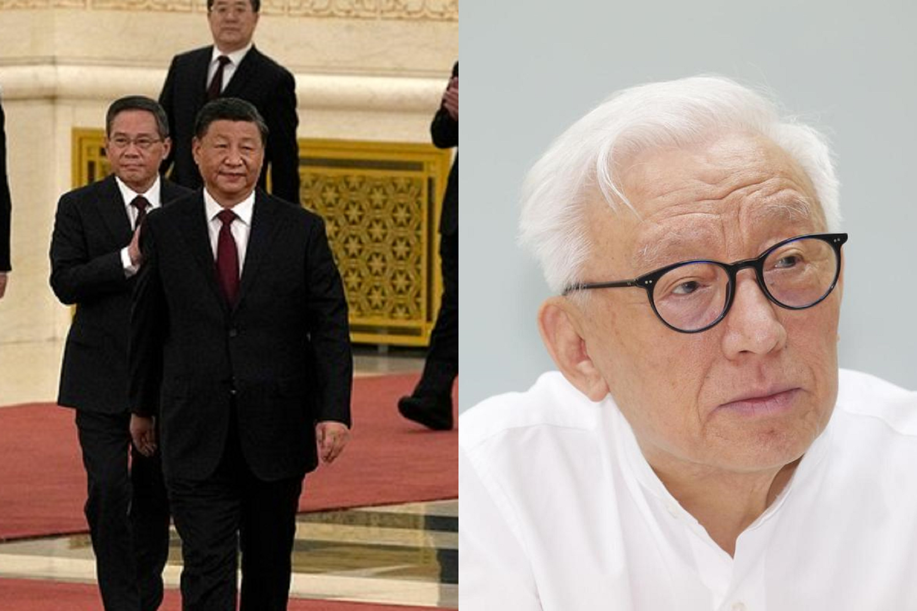 曹興誠嗆馬英九「謀和論」：習近平連胡錦濤都不能和了，怎麼跟你謀和？（翻自推特+資料照）